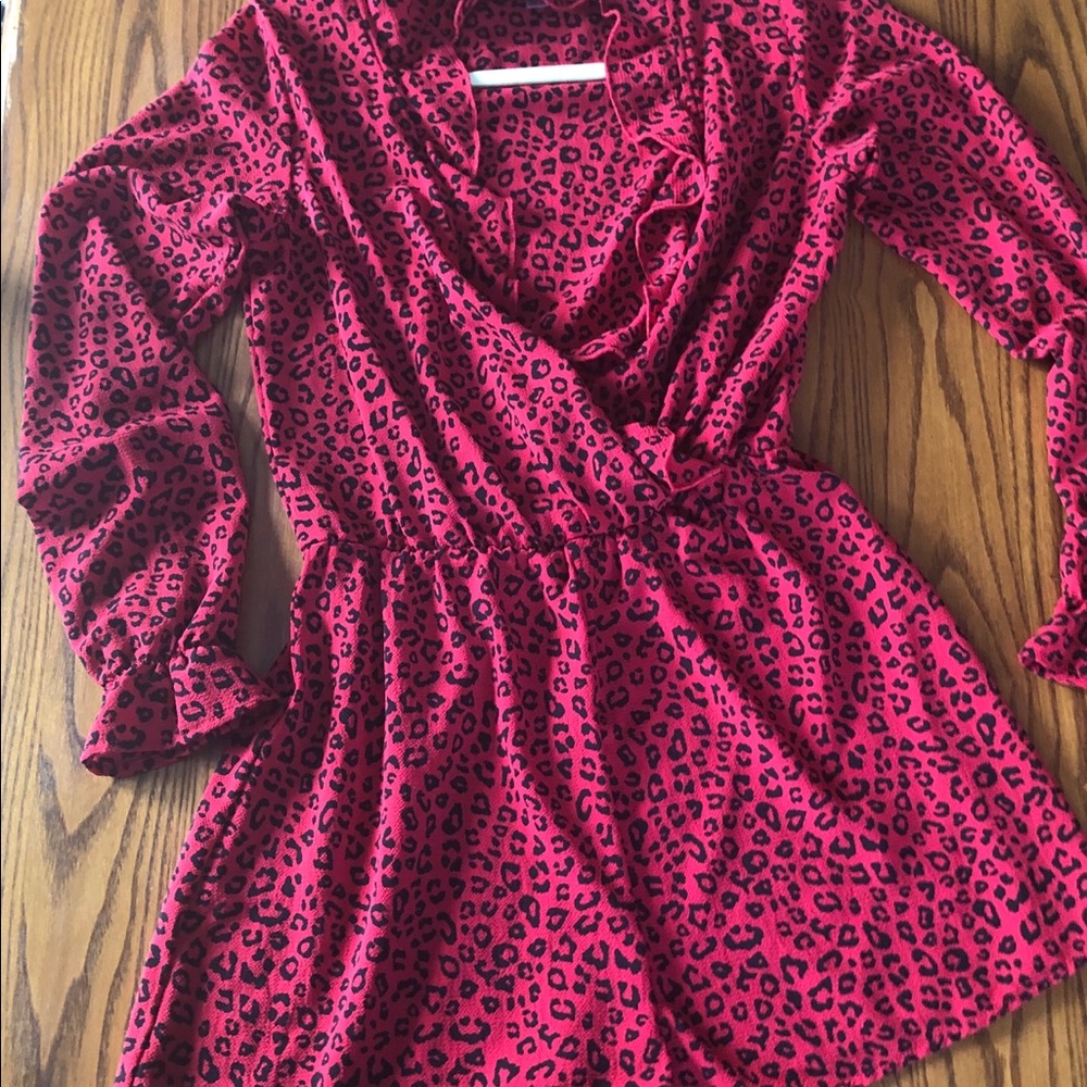 Leopard print play suit!